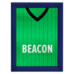 Plymouth Retro 1983 Home Retro Shirt - A4 Personalised Metal Sign Plaque - Frame Options Available