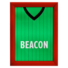 Plymouth Retro 1983 Home Retro Shirt - A4 Personalised Metal Sign Plaque - Frame Options Available