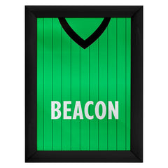 Plymouth Retro 1983 Home Retro Shirt - A4 Personalised Metal Sign Plaque - Frame Options Available