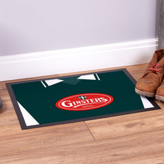 Plymouth 2003 Home Shirt - Personalised Retro Door Mat - 60cm x 40cm