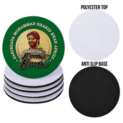 Pakistan Afridi - Coaster - Circle or Square
