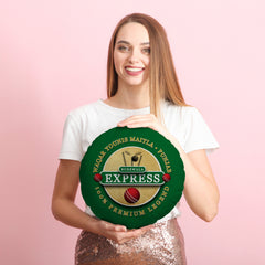 Pakistan Younis  - Legend Collection - Circle Cushion 14inch