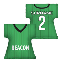 Plymouth Retro 1983 Home Shirt - Personalised Retro Shirt Cushion