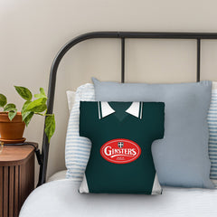 Plymouth Retro 2003 Home Shirt - Personalised Retro Shirt Cushion