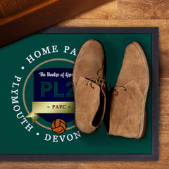 Plymouth Home Park  - Football Legends - Door Mat -60cm X 40cm