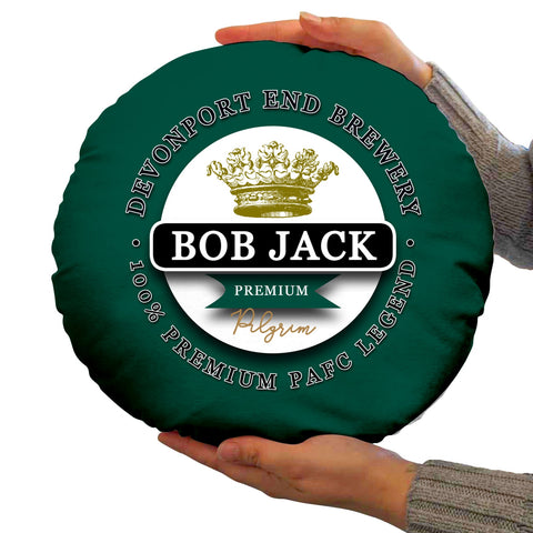 Plymouth Jack - Football Legends - Circle Cushion 14inch