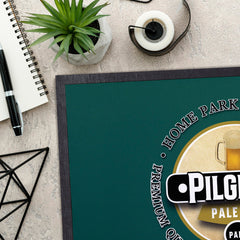 Plymouth Pilgrim  - Football Legends - Door Mat -60cm X 40cm