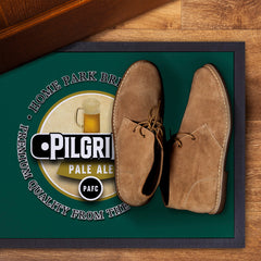 Plymouth Pilgrim  - Football Legends - Door Mat -60cm X 40cm