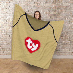 Portsmouth 2002 Away Shirt - Personalised Retro Fleece Blanket 150cm X 150cm