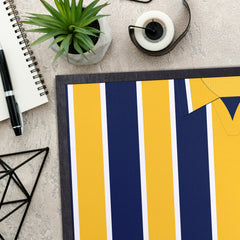 Preston 1994 Away Shirt - Personalised Retro Door Mat - 60cm x 40cm