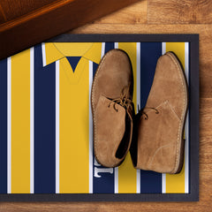 Preston 1994 Away Shirt - Personalised Retro Door Mat - 60cm x 40cm