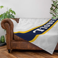 Preston  - 1994 Home Shirt - Personalised Retro Fleece Blanket