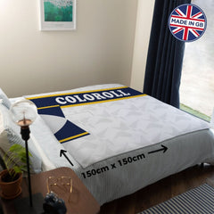 Preston  - 1994 Home Shirt - Personalised Retro Fleece Blanket