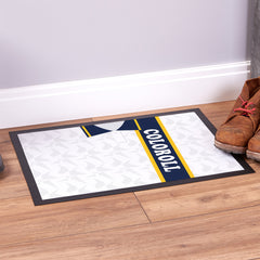 Preston 1994 Home Shirt - Personalised Retro Door Mat - 60cm x 40cm
