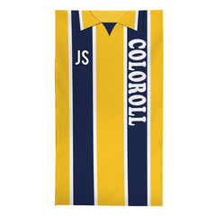 Preston - 1994 Away Shirt - Personalised Retro Lightweight, Microfibre Beach Towel - 150cm x 75cm