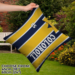 Preston - 1994 Away Shirt - 45cm or 61cm Retro Showerproof Outdoor Cushion