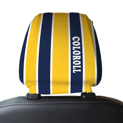 Preston 1994 Away - Retro Football Shirt - Pack of 2 - Car Seat Headrest Covers