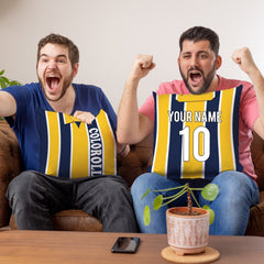 Preston - 1994 Away Shirt - 45cm or 61cm Retro Cushion