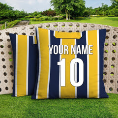 Preston - 1994 Away Shirt - 45cm or 61cm Retro Showerproof Outdoor Cushion