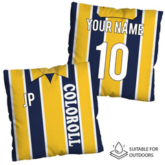 Preston - 1994 Away Shirt - 45cm or 61cm Retro Showerproof Outdoor Cushion