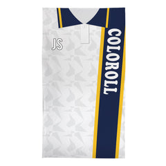 Preston - 1994 Home Shirt - Personalised Retro Lightweight, Microfibre Beach Towel - 150cm x 75cm