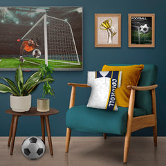 Preston - 1994 Home Shirt - Personalised Retro Shirt Cushion