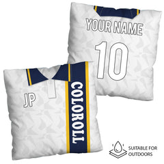 Preston - 1994 Home Shirt - 45cm or 61cm Retro Showerproof Outdoor Cushion