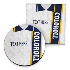 Preston 1994 Home Shirt - Personalised Drink Coaster - Square Or Circle