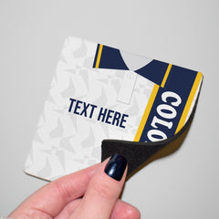 Preston 1994 Home Shirt - Personalised Drink Coaster - Square Or Circle