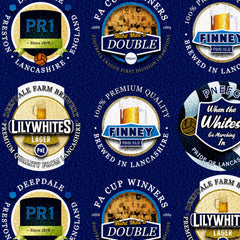 Preston - Football Legends - Microfibre Beach Towel - 150cm x 75cm