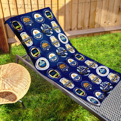 Preston - Football Legends - Microfibre Beach Towel - 150cm x 75cm