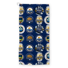 Preston - Football Legends - Retro Lightweight, Microfibre Golf Towel