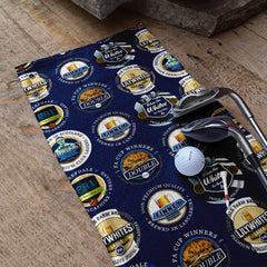 Preston - Football Legends - Retro Lightweight, Microfibre Golf Towel