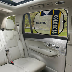 Preston 1994 Home Shirt - Personalised Retro Football Car Sun Shade - Set of 2