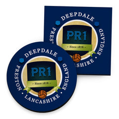 Preston Deepdale - Football Coaster - Square Or Circle