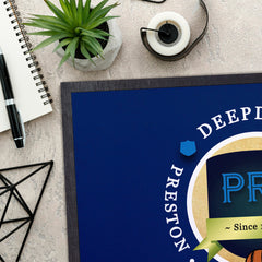 Preston Deepdale  - Football Legends - Door Mat -60cm X 40cm