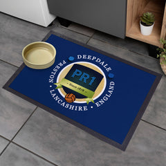 Preston Deepdale  - Football Legends - Door Mat -60cm X 40cm