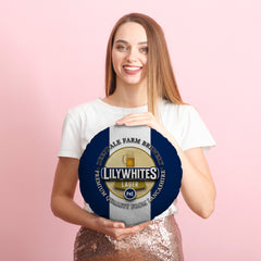 Preston Lilywhites - Football Legends - Circle Cushion 14inch