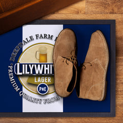 Preston Lilywhites  - Football Legends - Door Mat -60cm X 40cm