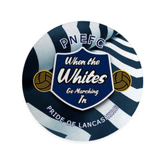 Preston Marching - Football Coaster - Square Or Circle