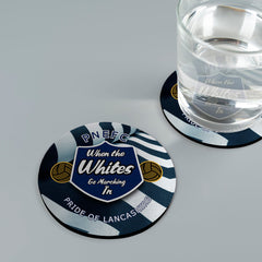 Preston Marching - Football Coaster - Square Or Circle