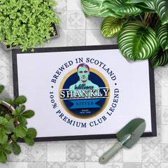 Preston Shankly  - Football Legends - Door Mat -60cm X 40cm