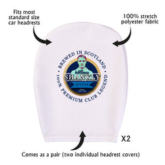 Preston Shankly - Football Legends - Headrest Cover