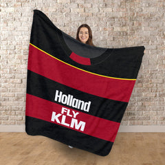 QPR  - 1990 Away Shirt - Personalised Retro Fleece Blanket