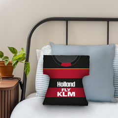 QPR - 1990 Away Shirt - Personalised Retro Shirt Cushion