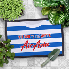 QPR 2015 Home Shirt - Personalised Retro Door Mat - 60cm x 40cm