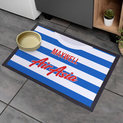 QPR 2015 Home Shirt - Personalised Retro Door Mat - 60cm x 40cm