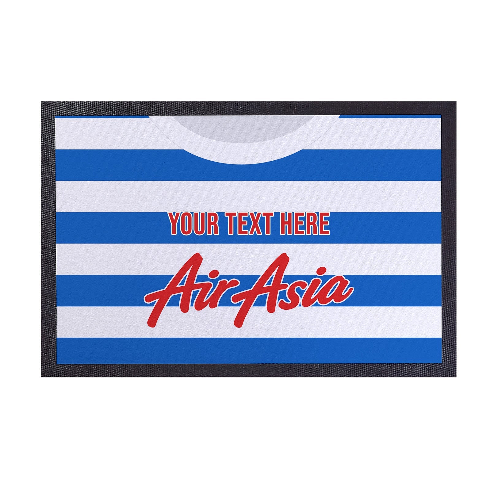 QPR 2015 Home Shirt - Personalised Retro Door Mat - 60cm x 40cm