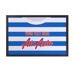 QPR 2015 Home Shirt - Personalised Retro Door Mat - 60cm x 40cm