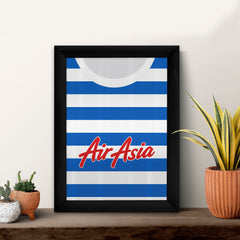 Personalised QPR - 2015 Home Shirt - A4 Metal Sign Plaque